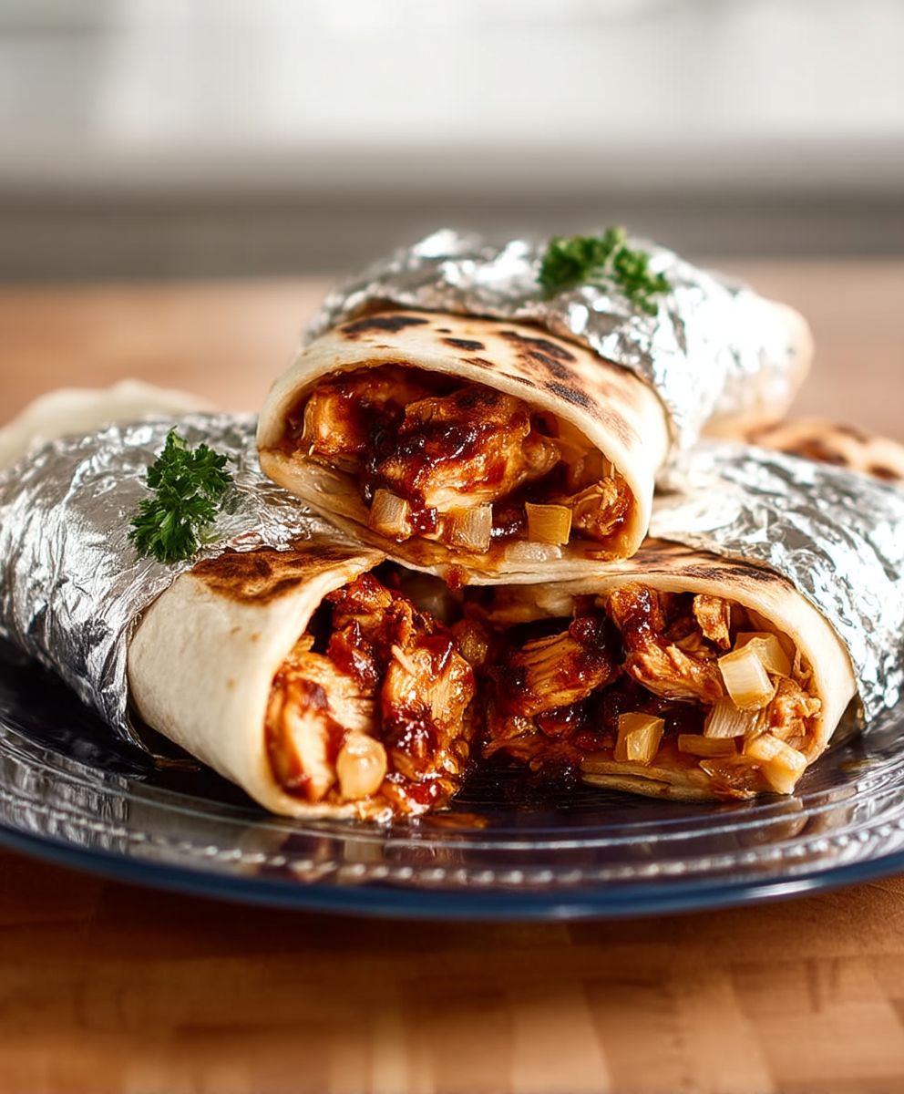 Hawaiian BBQ Chicken Wraps image 2