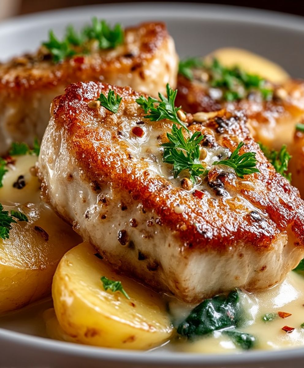 Smothered Chicken Thigh and Scalloped Potato Casserole – Comfort Food at Its Best! image 2